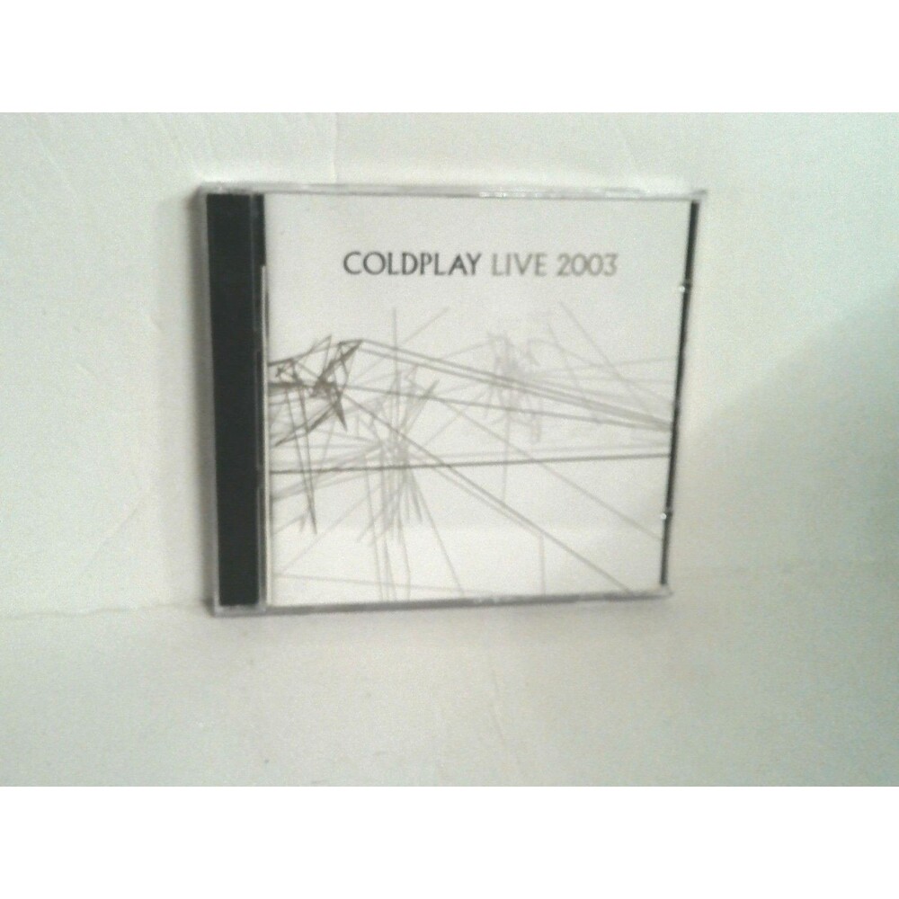 ColdPlay Live 2003 CD/DVD 2003 EMI Records 2 Disc Set
